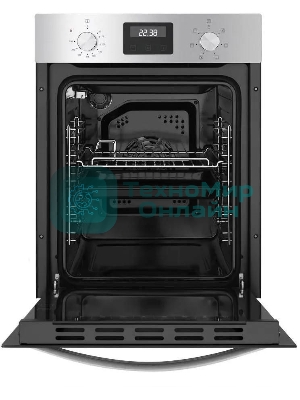 Шкаф духовой электрический Maunfeld EOEM516S, встраиваемый, 51л, дверца с 2 стеклами, нержавеющая сталь