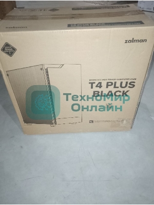 (Поврежденная упаковка) Корпус MiniTower Zalman T4 Plus (MATX, черный, WINDOW, 1xCombo (3.5'' or 2.5''), 1x3.5'', 2x2.5