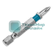 Бита Gross PH1х50мм, сталь S2, шестигр., 2 шт.
