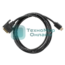 Кабель HDMI to DVI-D (19M -25M) 2м, TV-COM LCG135E-2M