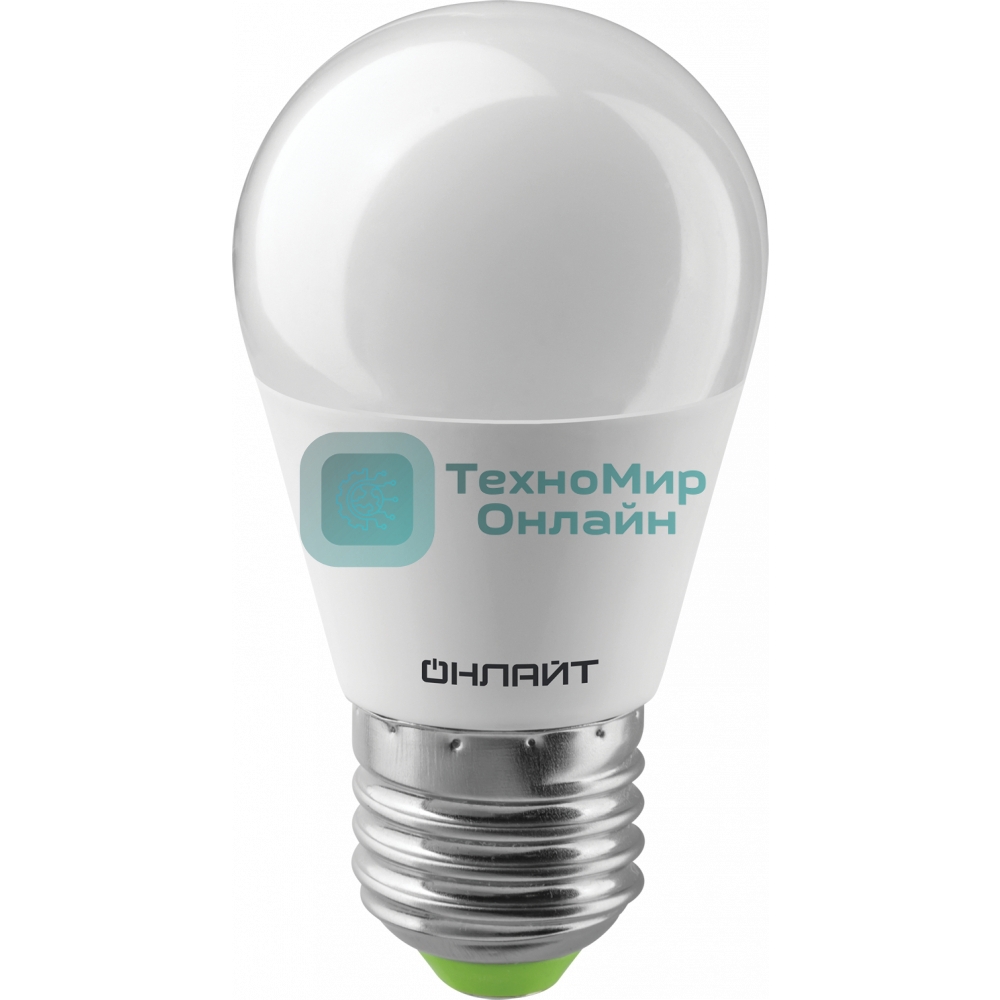 Лампа светодиодная ОНЛАЙТ 61969 OLL-G45-10-230-4K-E27