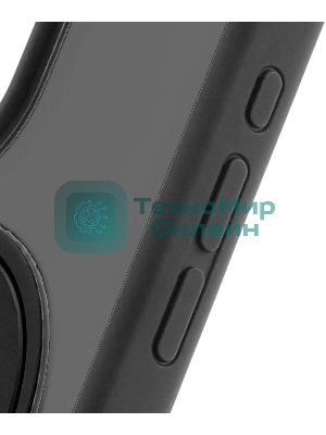 Чехол (клип-кейс) uBear для Apple iPhone 16 Clip 360 with MagSafe черный (CS437BL61RG-I24M)