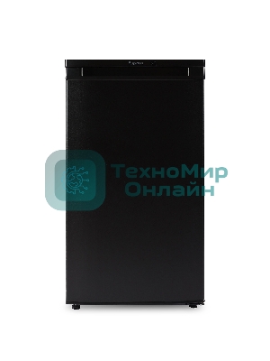 Холодильник Бирюса B408 черный однокамерный 88/27л морозилка сверху