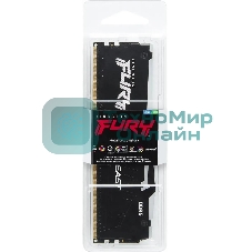 Оперативная память Kingston DDR5 DIMM FURY Beast Black EXPO RGb 16Gb, 6800Mhz, KF568C34BBEA-16 CL34, с радиатором Kingston