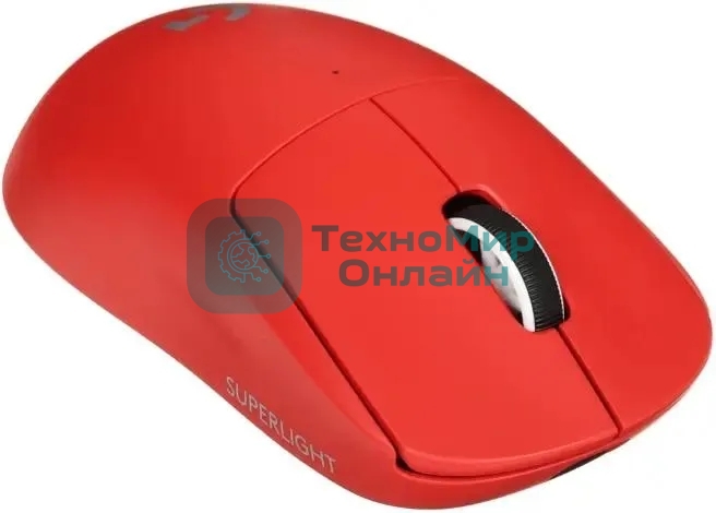 Мышь беспроводная Logitech G PRO X SUPERLIGHT 2 SE красный оптическая 44000dpi беспров. USB-C (910-007474)