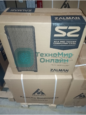 (Поврежденная упаковка) Корпус MidiTower Zalman S2 черный (Zalman S2_ПУ) (без блока питания)