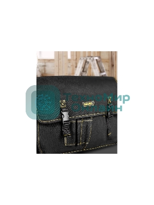 Сумка-портфель для инструментов Deli DL-P8 450 x 150 x 290мм, 8 карманов, плечевой ремень, ткань Оксфорд