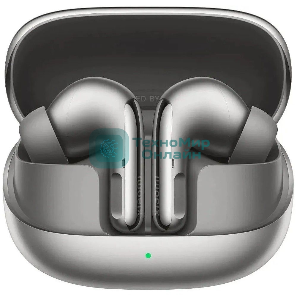 Наушники TWS Xiaomi Buds 5 Pro титановый, внутриканальные, Bluetooth, активное шумоподавление, до 10 ч