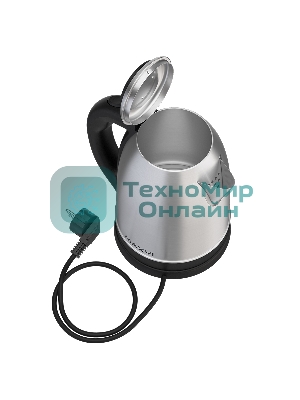 Чайник электрический Maxvi KE2021S silver-black