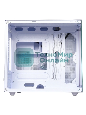 Компьютерный корпус DEFENDER NovaCube белый,mATX,3fan,switch&M/BSynс