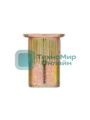 Заклепки резьбовые Denzel стальные, оцинкованные, М10, пластиковый кейс, 35 шт.