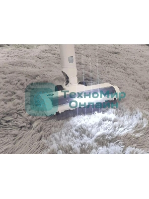 Пылесос вертикальный Haier HVC150 белый, питание от аккумулятора, 150 Вт, уборка сухая, пылесборник 0.8 л