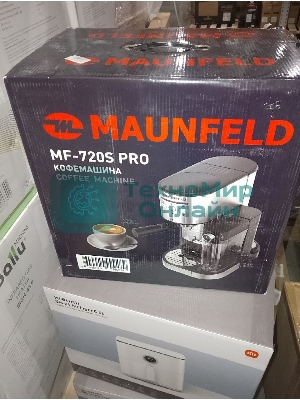 (Витринный образец, поврежденная упаковка) Кофемашина рожкового типа MAUNFELD MF-720S PRO