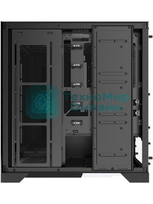 Компьютерный корпус XPG INVADER X черный (INVADERXMTWOF-BKCWW) Mid-Tower, Micro-ATX, Mini-ITX, Standard-ATX, USB 3.2 Gen2 Type-A, USB 3.2 Gen2 Type-C
