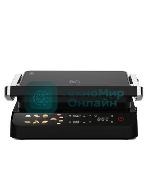 Гриль электрический BQ GR3008 Black-Steel