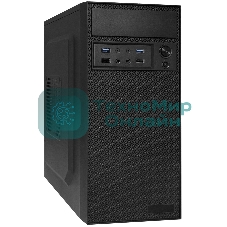 Компьютерный корпус Minitower ExeGate BAA-109U2-UN450 (mATX, БП UN450 с вент. 12см, 2*USB+2*USB 3.0, аудио, черный)