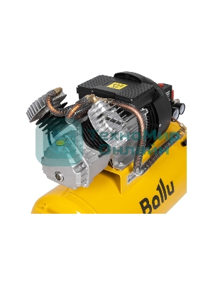 Компрессор поршневой воздушный масляный Ballu BCD-50-400 желтый