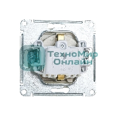 Механизм розетки 1-м СП AtlasDesign 16А IP20 с заземл. защ. шторки с крышкой алюм.