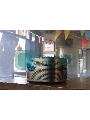 Домашний проектор XGIMI Horizon/технология:DLP/Разрешение:FullHD/2200Лм/MediaTek MT9612/2GB/32GB/Wi-Fi, Bluetooth/AndroidTV/HDR10/0.76-7.66м/HarmanKardon/Вес:2.9кг/Черный XK03K