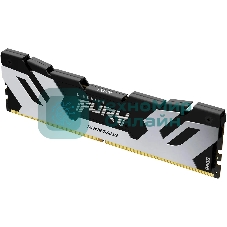 Оперативная память Kingston Fury Renegade, DDR5, 32Gb (1x32GB), 6400MHz, CL32, DIMM, радиатор, серебристый/черный