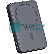 Портативный аккумулятор Aukey Magnetic 10000 Qi черный
