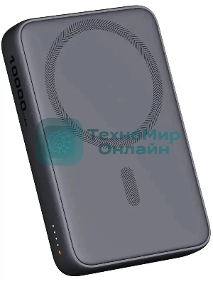 Портативный аккумулятор Aukey Magnetic 10000 Qi черный