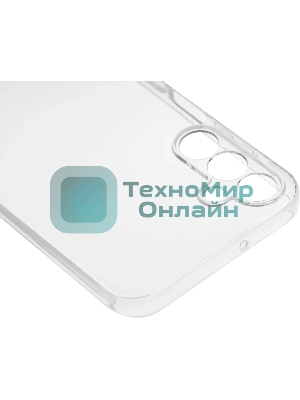 Чехол (клип-кейс) BoraSCO для Samsung Galaxy A15 Silicone Case прозрачный (72885)