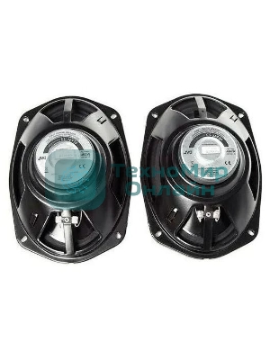 Колонки автомобильные JVC CS-J6930 400Вт 92дБ 4Ом 15x23см (6x9дюйм) (ком.:2кол.) коаксиальные трехполосные