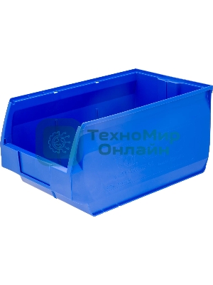 Ящик сплошной ТАРА.РУ Venezia 5006 синий 500х310х250мм PP 10043