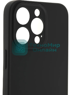 Чехол (клип-кейс) BoraSCO для Apple iPhone 15 Pro Max черный (72425)