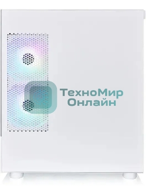 Компьютерный корпус Thermaltake View 170 TG ARGB белый без БП mATX 4x120мм 2x140мм 1x200мм 2xUSB 3.0 audio bott PSU