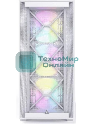Компьютерный корпус Montech AIR 1000 PREMIUM белый без БП ATX 1x120мм 3x140мм 2xUSB3.0 1xUSB3.1 audio bott PSU
