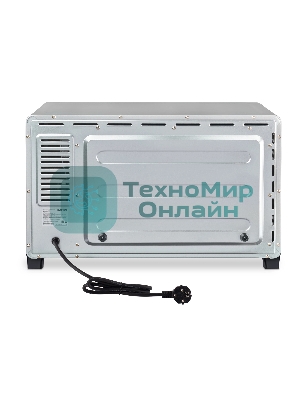 Мини-печь Hyundai MIO-HY075 38л. 2000Вт серебристый/черныйy