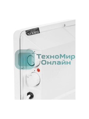 Конвектор электрический Eurolux ОК-EU-1500, белый, 1500 Вт, 15 м2, термостат