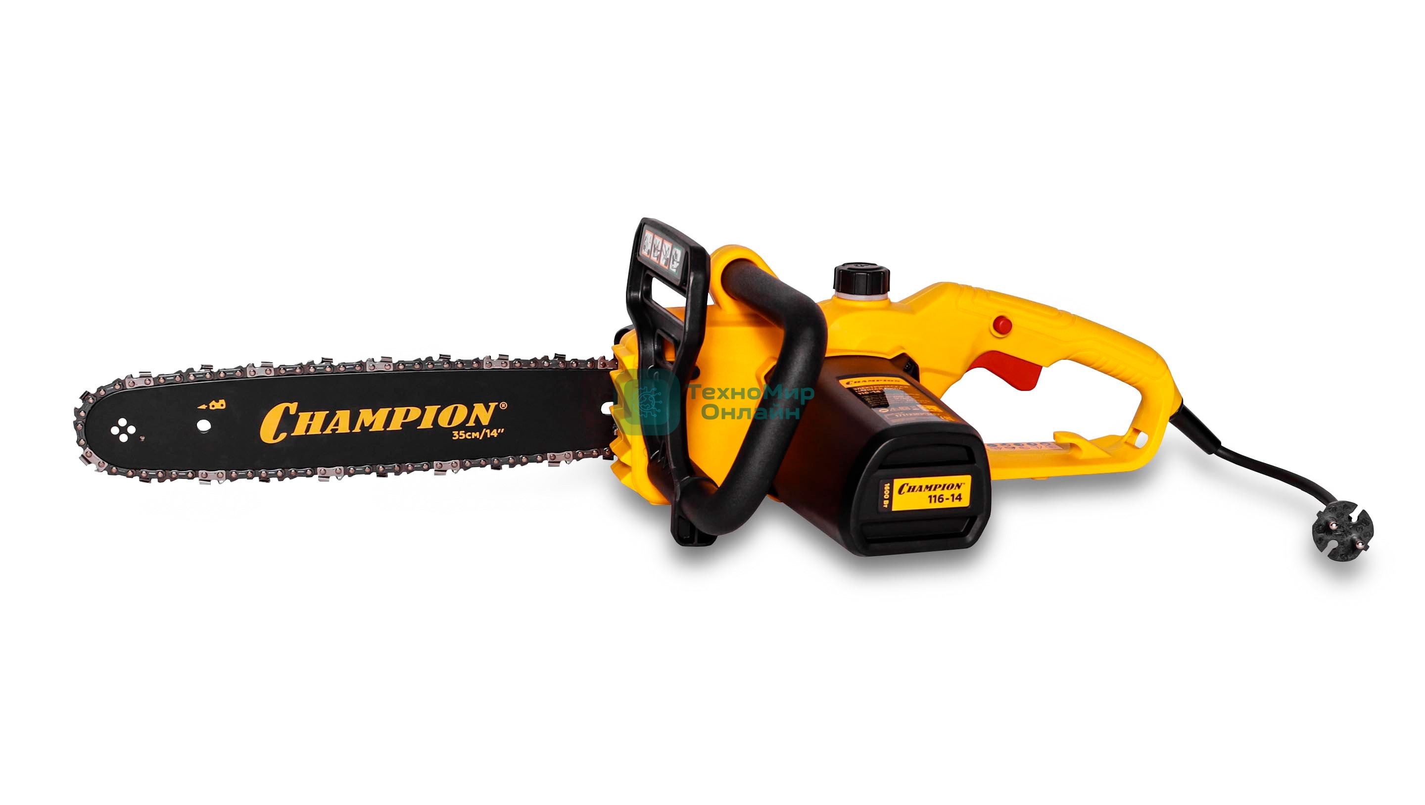 Электропила Champion 116-14 3/8-1,3-52 1,6кВт 3,14кг