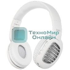 Беспроводные/проводные наушники Hoco W23 BRILLIANT белый, накладные, Bluetooth + проводной, до 8 ч