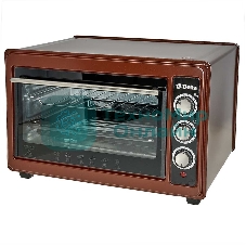 Мини-печь Delta D-0123 коречневый