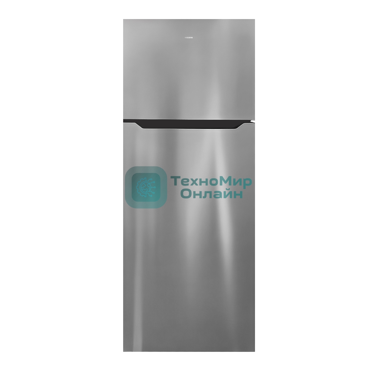 Холодильник Centek CT-1730 стальной двухкамерный 362/129л морозилка сверху, No Frost