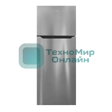 Холодильник Centek CT-1730 стальной двухкамерный 362/129л морозилка сверху, No Frost