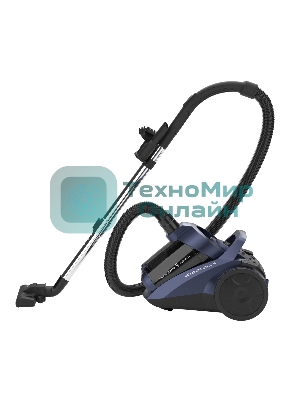 Пылесос Galaxy GL 6228 синий/черный, 350/ 2600 Вт, уборка сухая, пылесборник контейнер 3.4 л