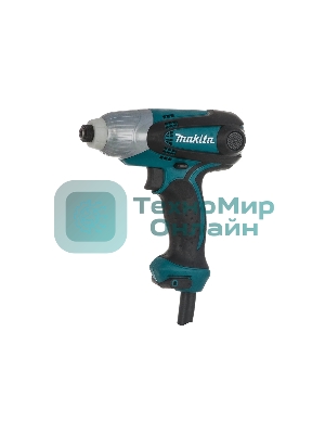 Дрель-шуруповерт Makita TD0101, 230 Вт, 100 Нм, щеточный, ударный