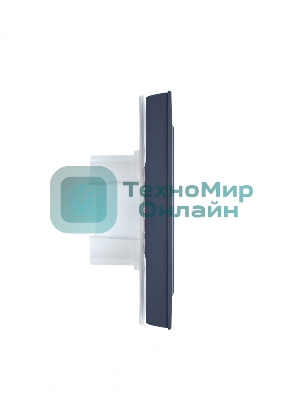 Рамка 2-местная IEK BRITE РУ-2-БрМ-44 IP44 маренго