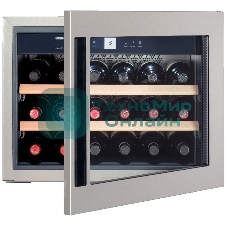 Встраиваемый винный шкаф Liebherr WKEes 553-26 001, нержавеющая сталь