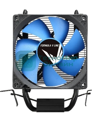 Устройство охлаждения (кулер) Aerocool Formula Ice Boid 2PSDA черный 90мм алюминий+медь 2100rpm 34db 4-pin 100W 135мм