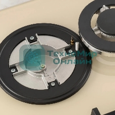 Газовая варочная панель Hyundai HHG 6436 BE бежевый