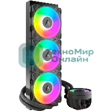 Система жидкостного охлаждения Arctic Cooling Liquid Freezer III Pro 360 ARGB ACFRE00184A черный 120мм алюминий+медь 2500rpm 31db 4-pin