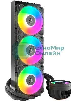 Система жидкостного охлаждения Arctic Cooling Liquid Freezer III Pro 360 ARGB ACFRE00184A черный 120мм алюминий+медь 2500rpm 31db 4-pin