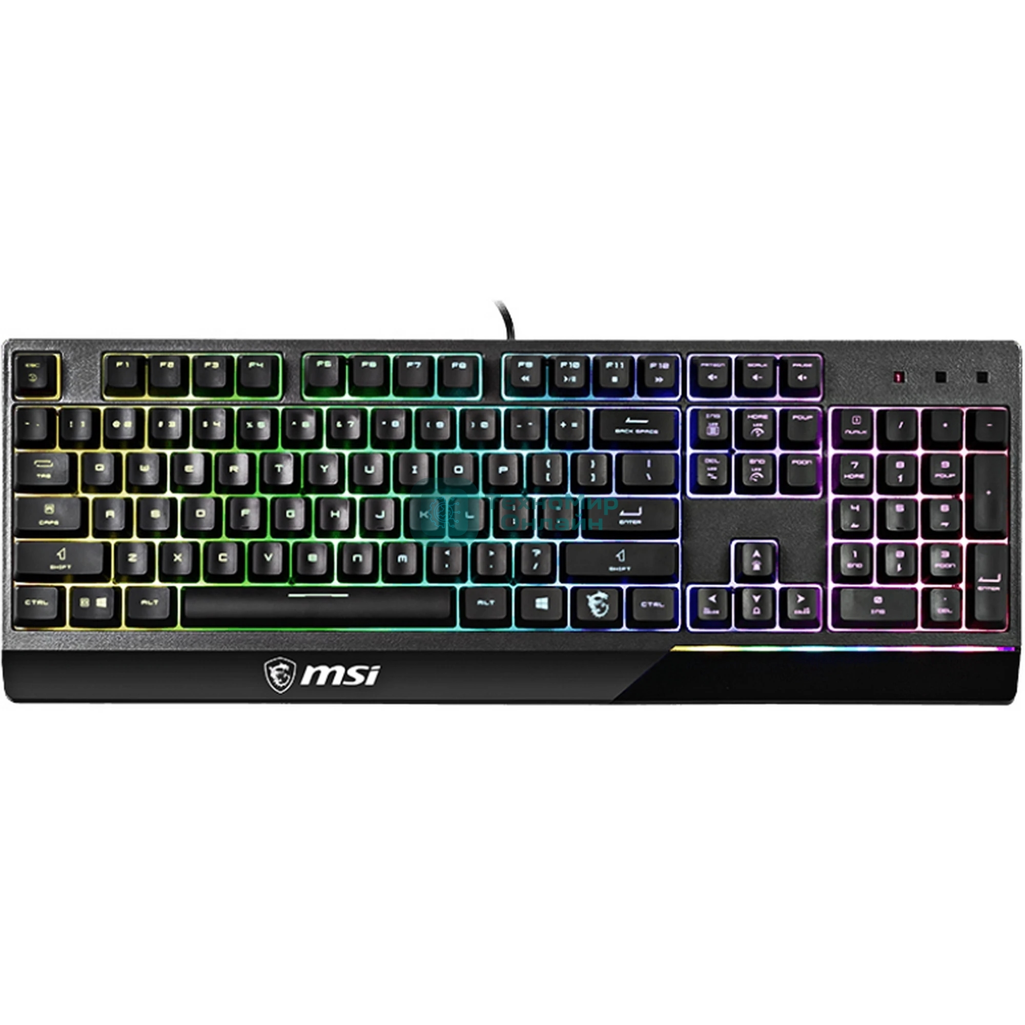 Клавиатура проводная Gaming Keyboard MSI VIGOR GK30, Wired