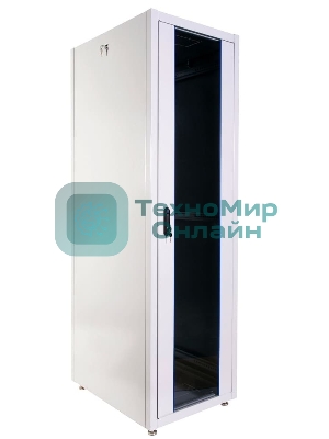 Шкаф телекоммуникационный напольный ЭКОНОМ 42U (600 × 600) дверь металл 2 шт.