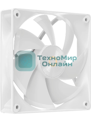 Вентилятор для корпуса Ocypus Delta F12 WH, 120x120x25мм, 4-PIN PWM, 500-2000 RPM, 29 DBA MAX, HYDRO BEARING